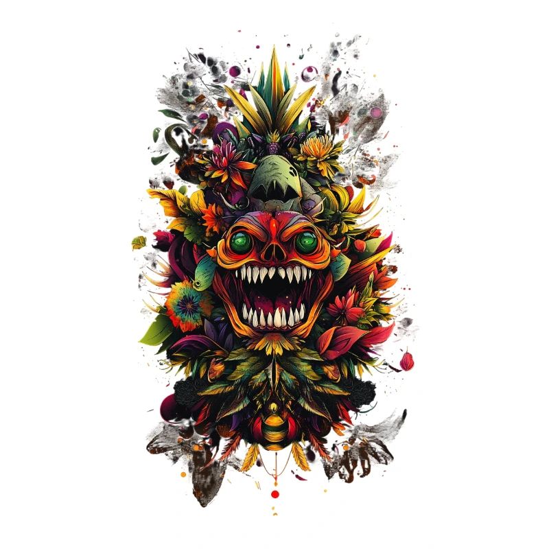 Psychedelic Corolla Totem
