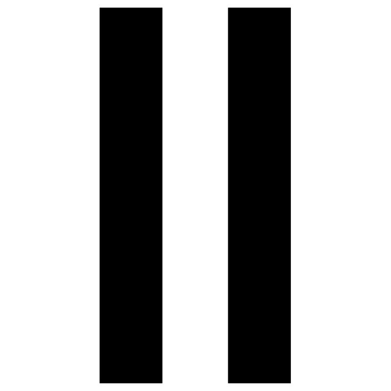 Pause Symbol Zeichen Geschenk