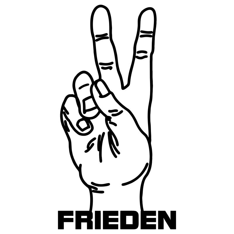 Handgeste deutsch Frieden