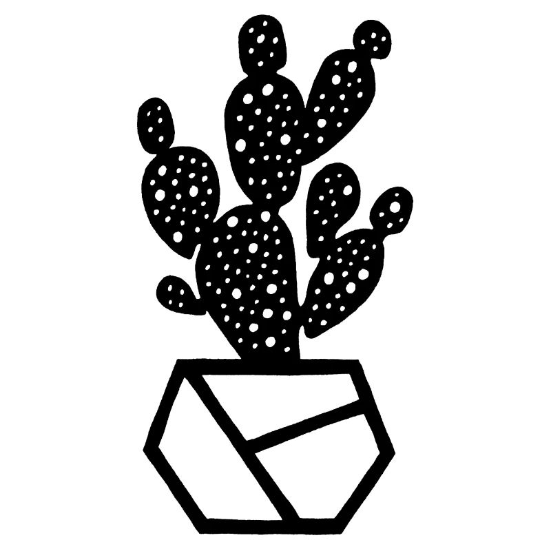 Black cactus