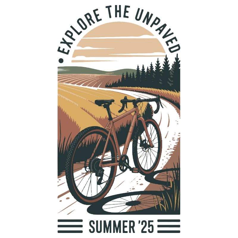 Cycling through the summer fields