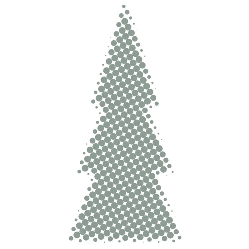 Christmas Tree Pixel Design Fir