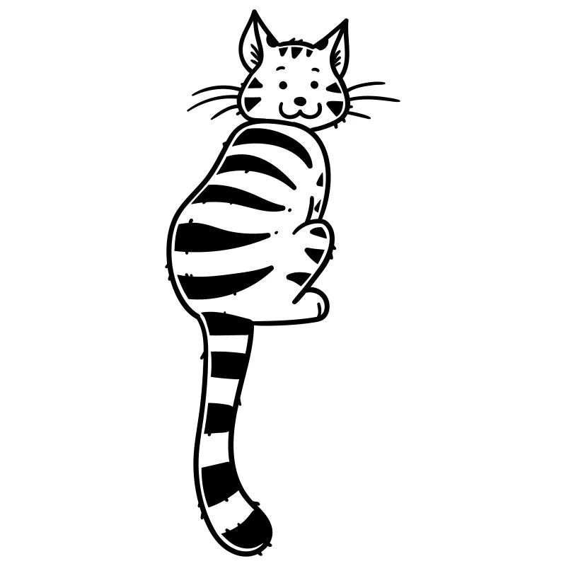 Chaton de dessin animé