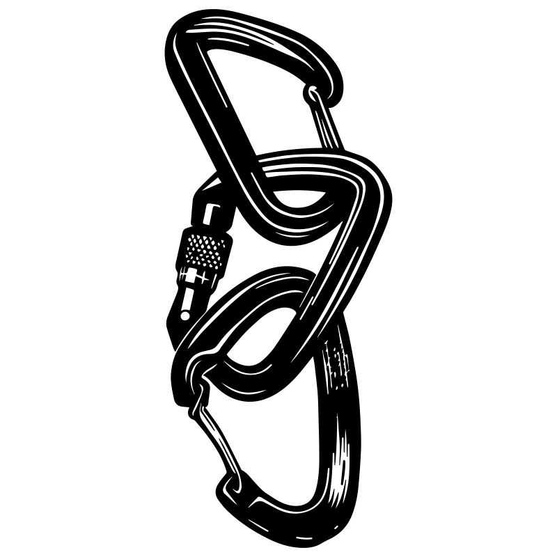 3 Karabiner – Klettern verbindet