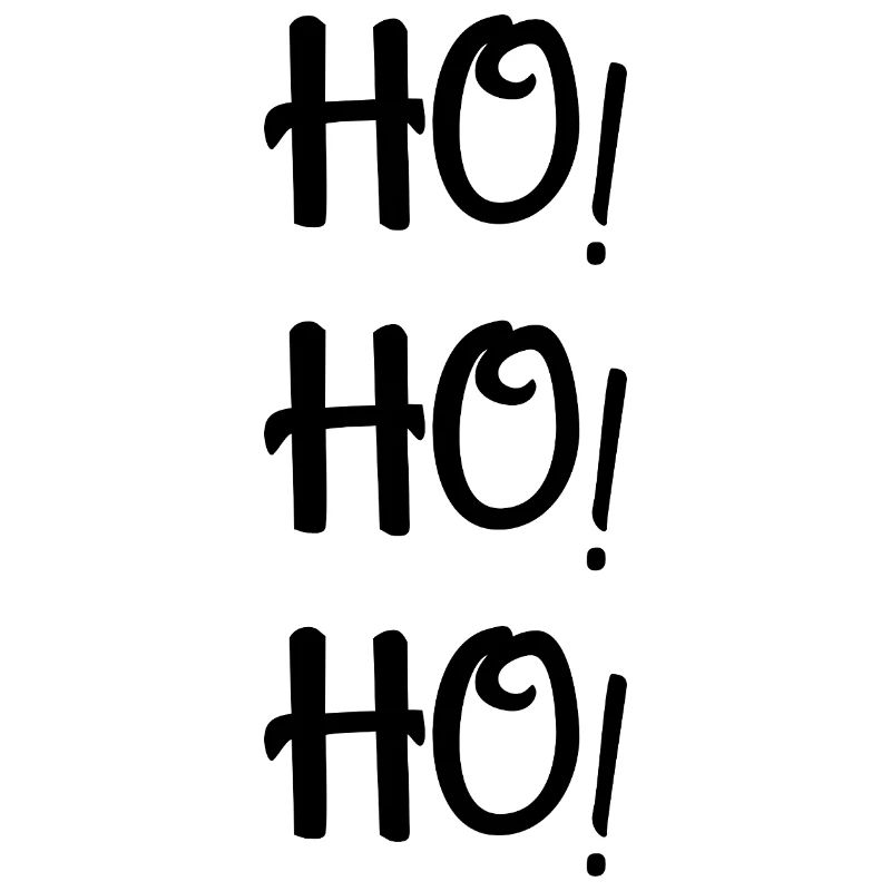 Ho Ho Ho Funny Ugly Noël Pull Chemise de Noël