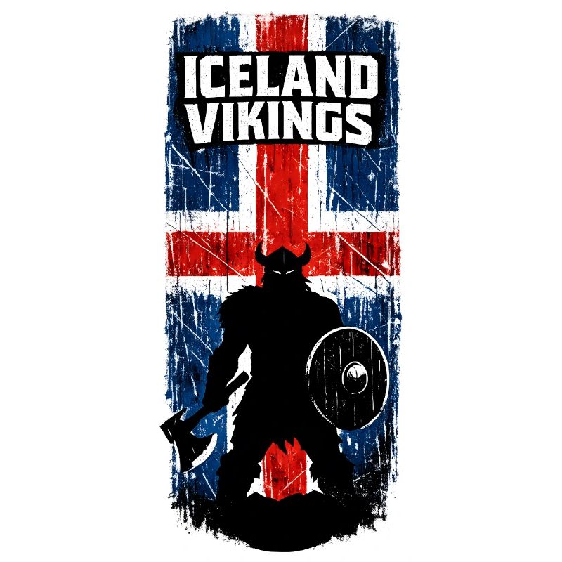 Iceland Vikings Silhouette