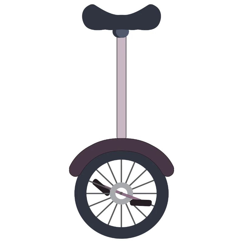 Einrad Einradfahrer