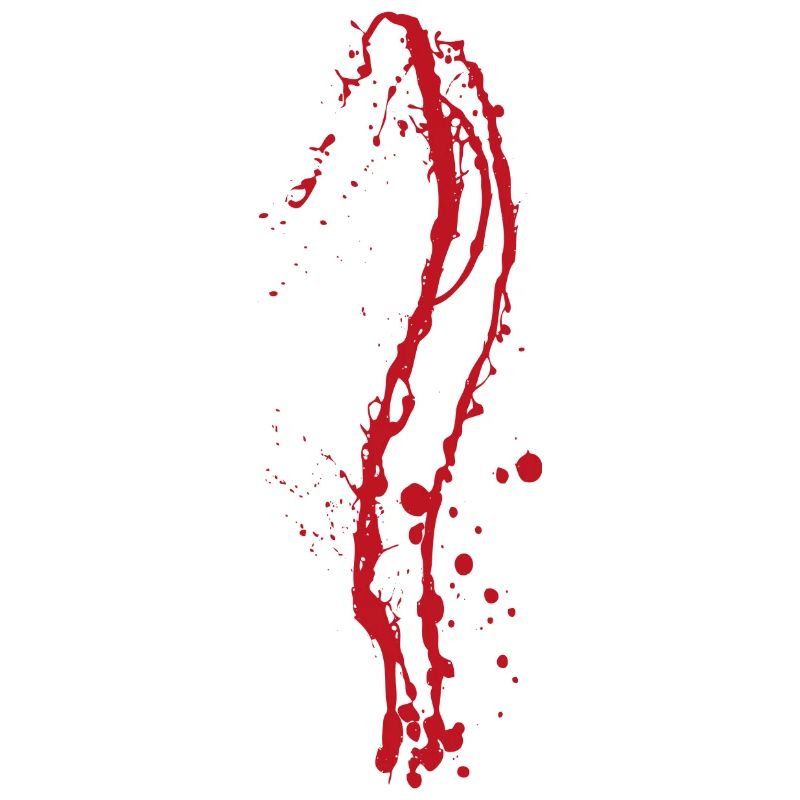 Farbe Klecks Spritzer Maler Geschenk bunt rot Blut