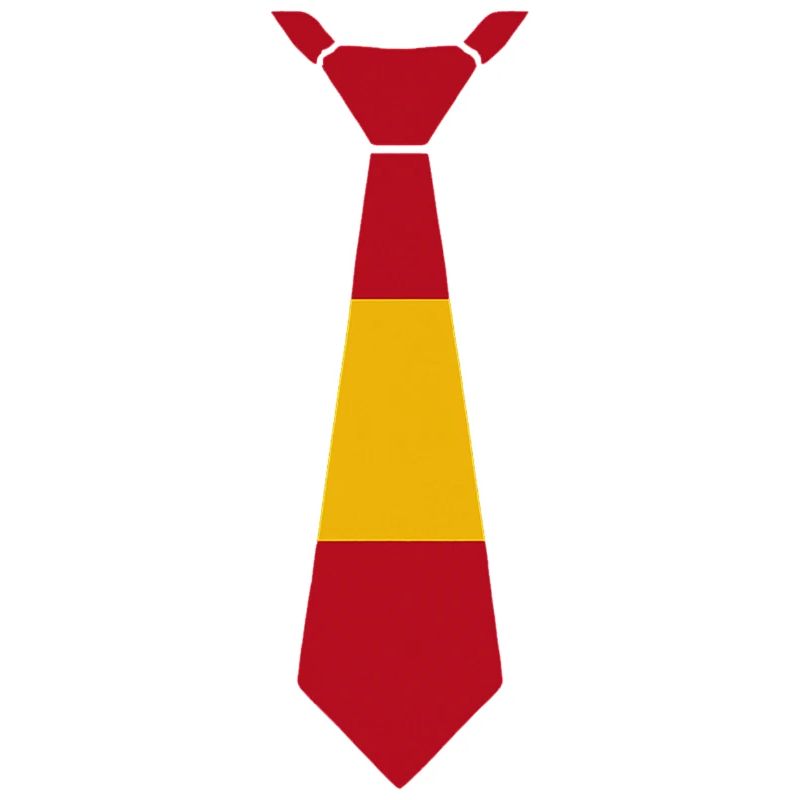 Conception de cravate de drapeau allemand