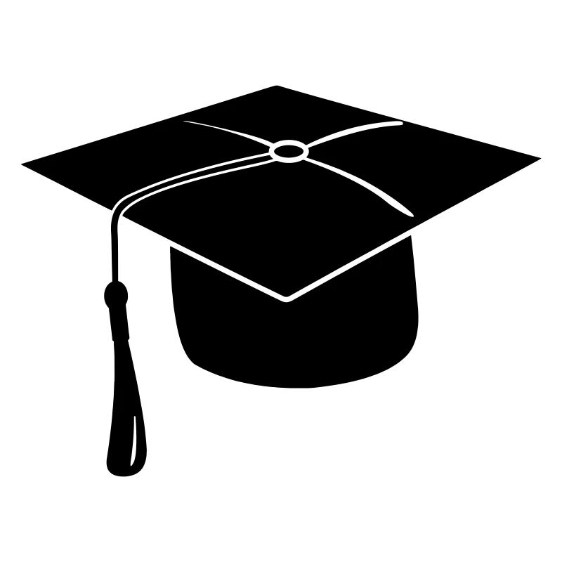 Logo de la capuche ou du chapeau de présentation de l’examen