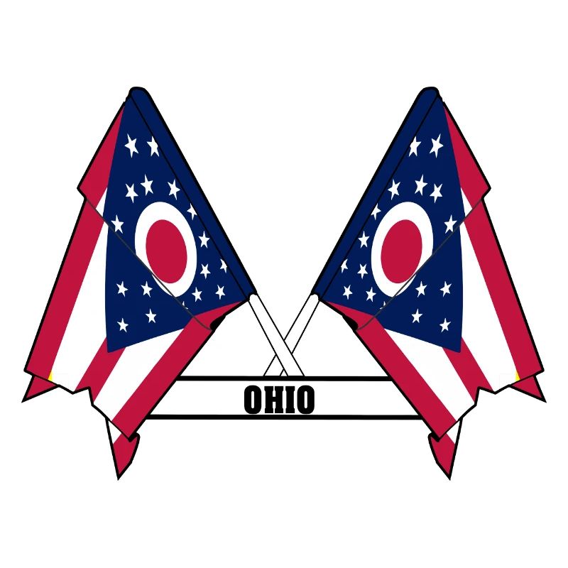 wee flags text OHIO