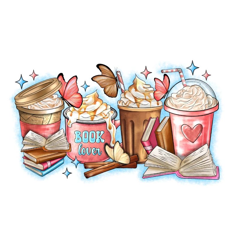 Book Lover Coffee Cups