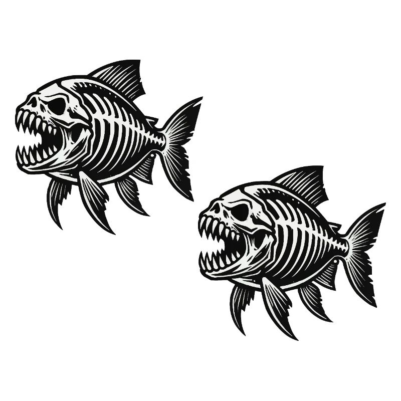 Skeleton Piranha 2