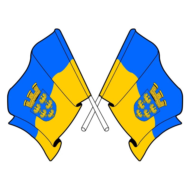 Lower Austria Crossed Flags