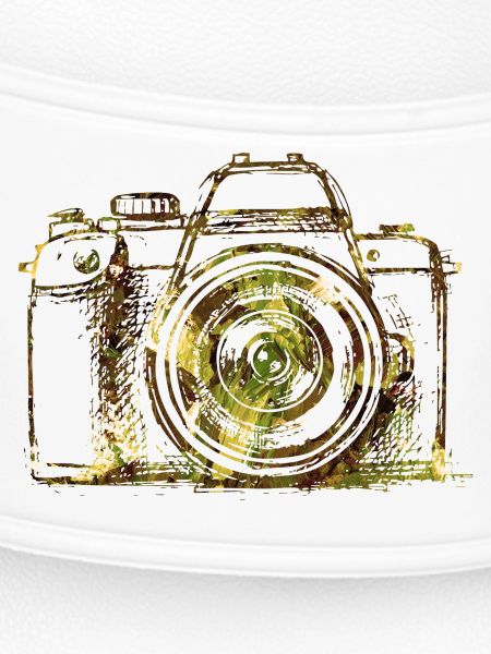 Camouflage Camera Portrait