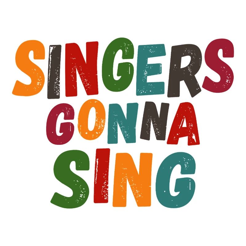 Singers going to sing