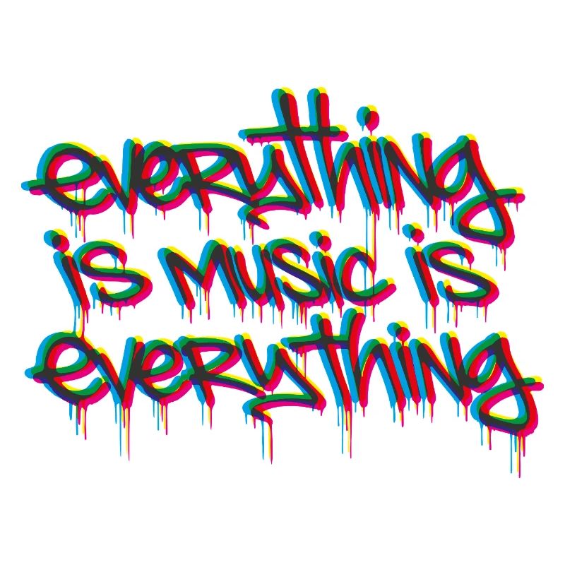 everything is music is everything tricolor
