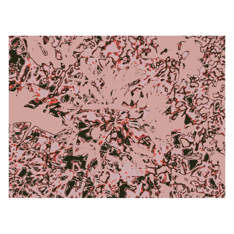 Rose Vines Abstract Pattern