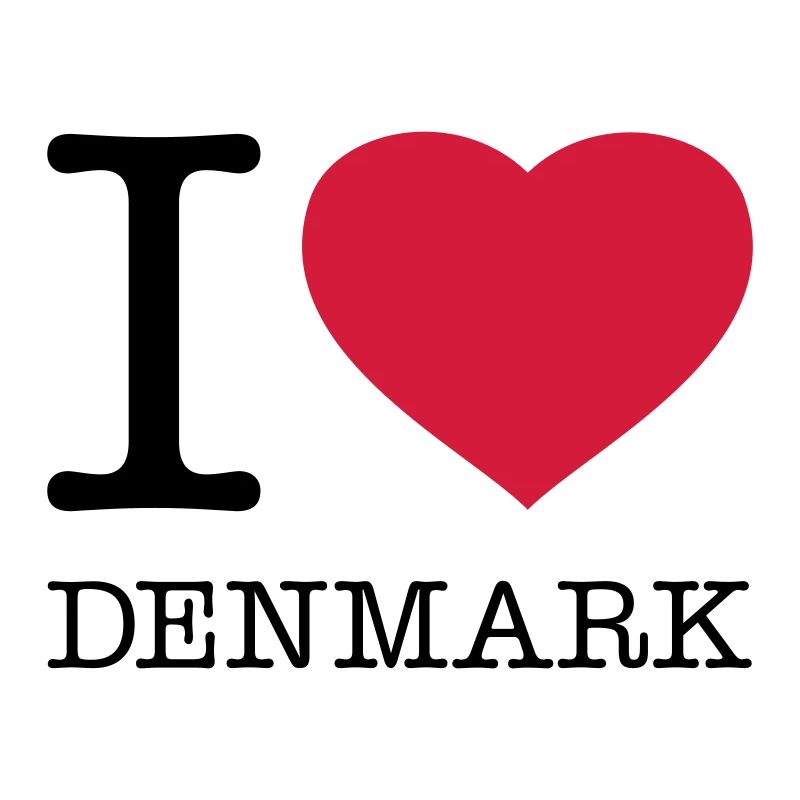 J’AIME LE DANEMARK Dänemark