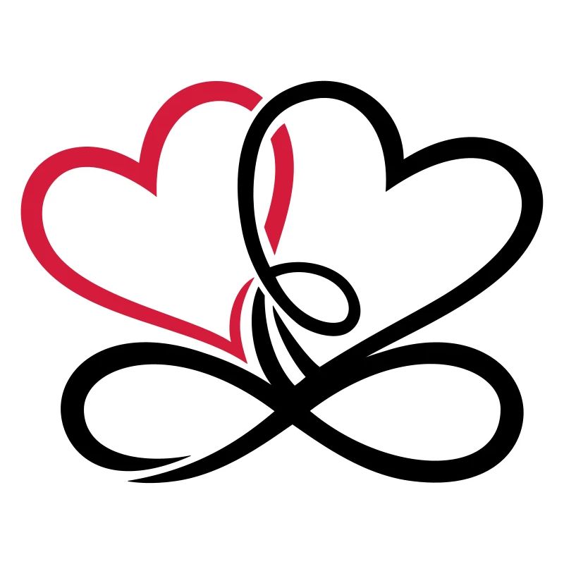 Two hearts Infinite Love Infinite Love