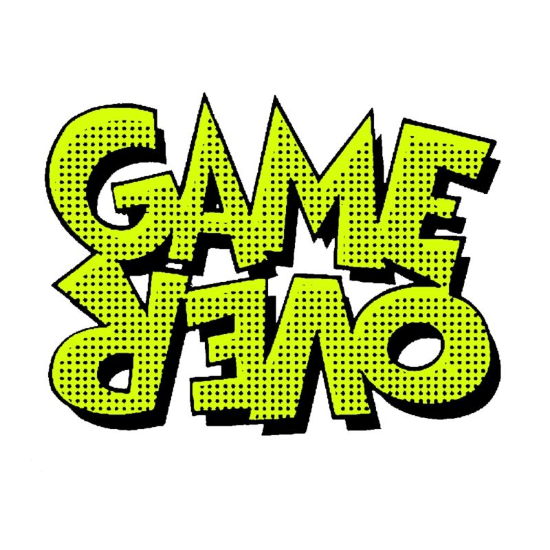 Game Over Retro-Pixel-Design