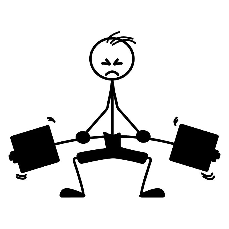 Logo, emblème de musculation