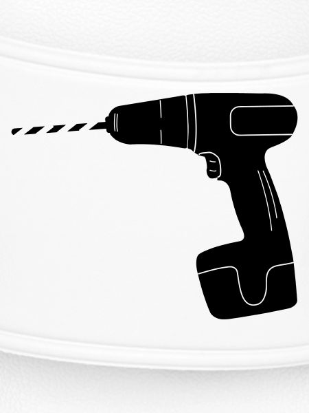 Tool drill logo