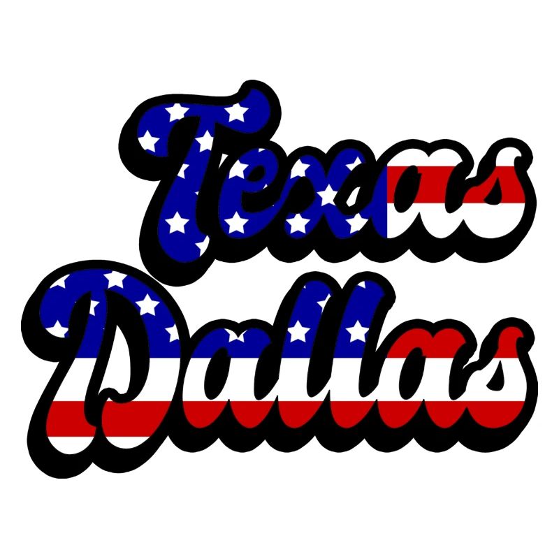 Design du drapeau de Dallas, Texas, États-Unis