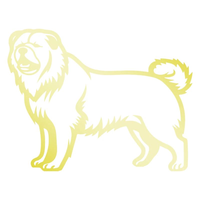 Chow Chow Hund Silhouette