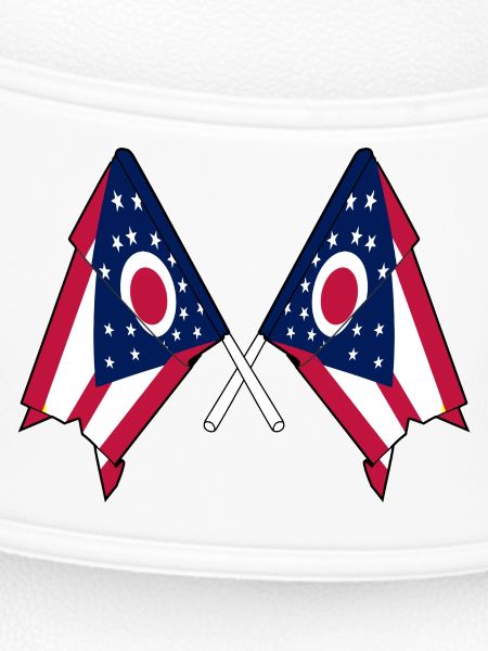 Two Flags Crossed Ohio
