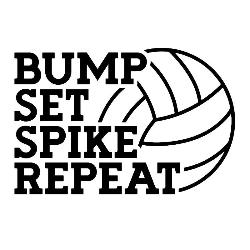 Bosser, s’installer, spike, répéter - conception de volley-ball