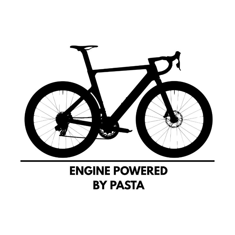 Engine Powered by Pasta – Chemise de cyclisme
