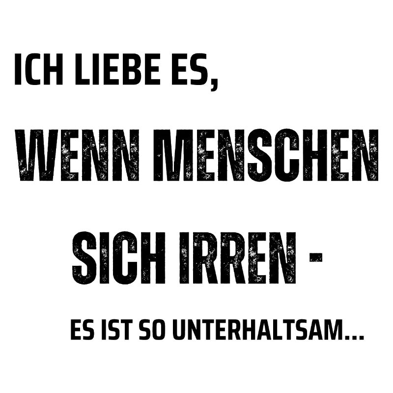 Menschen irren sich