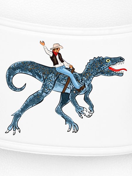 Adventurous Dinosaur Rider