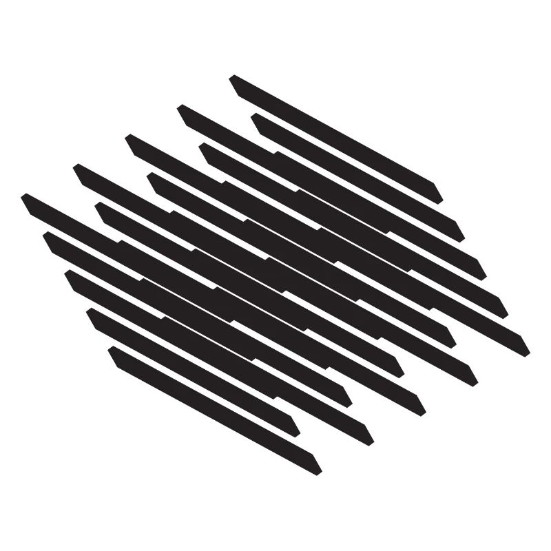 Diagonal Scribble Monochrome Pattern