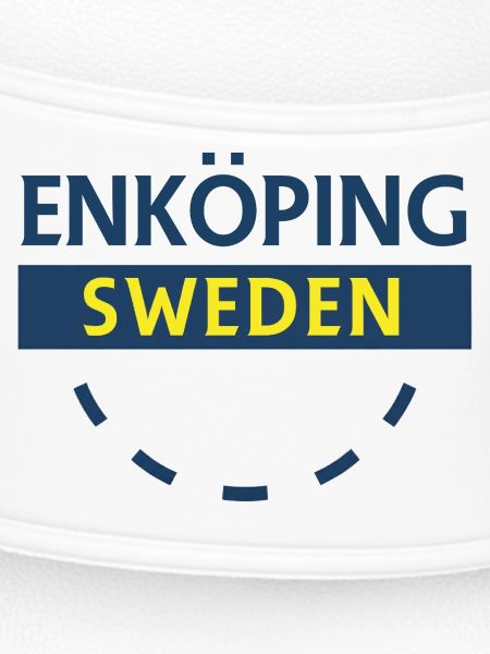 Enköping Schweden Schildabzeichen