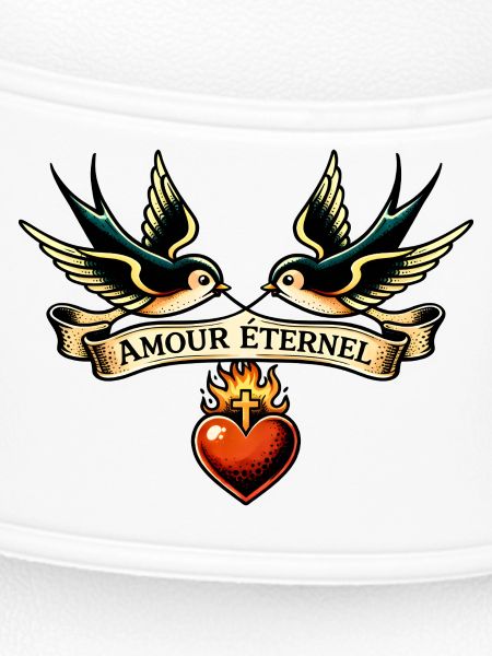 Amour Éternel Ailes et Cœur