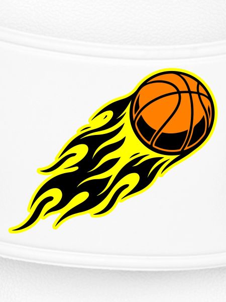 Basketball flame