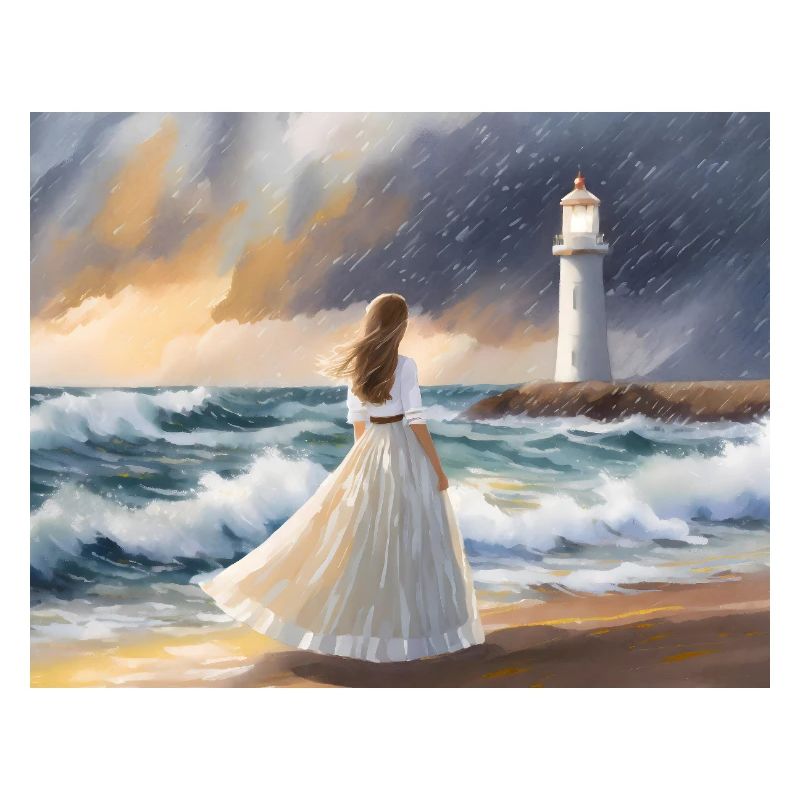 Die Frau und der Leuchtturm 