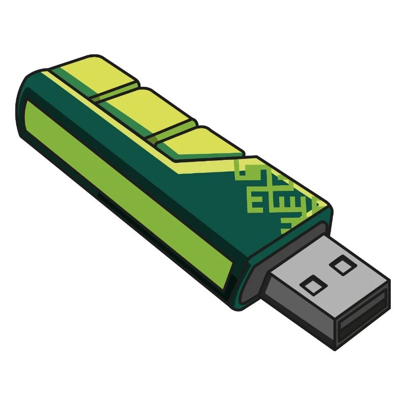 usb_en_tonos_verdes