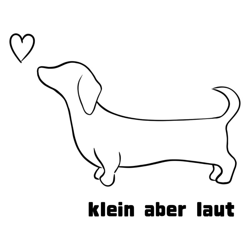 Dackel, klein aber laut