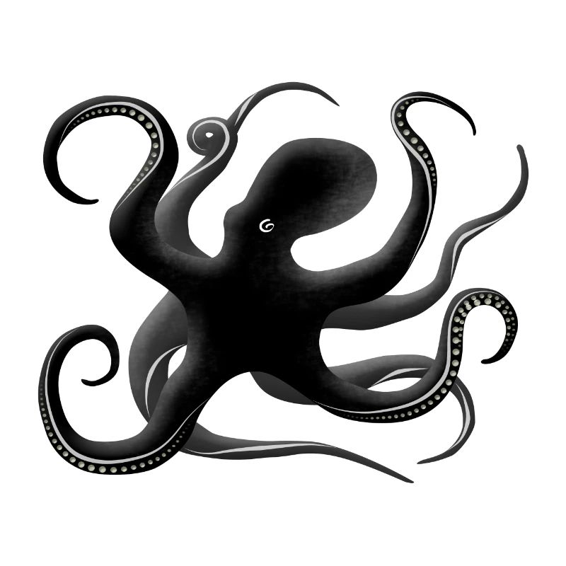 Octopus Silhouette