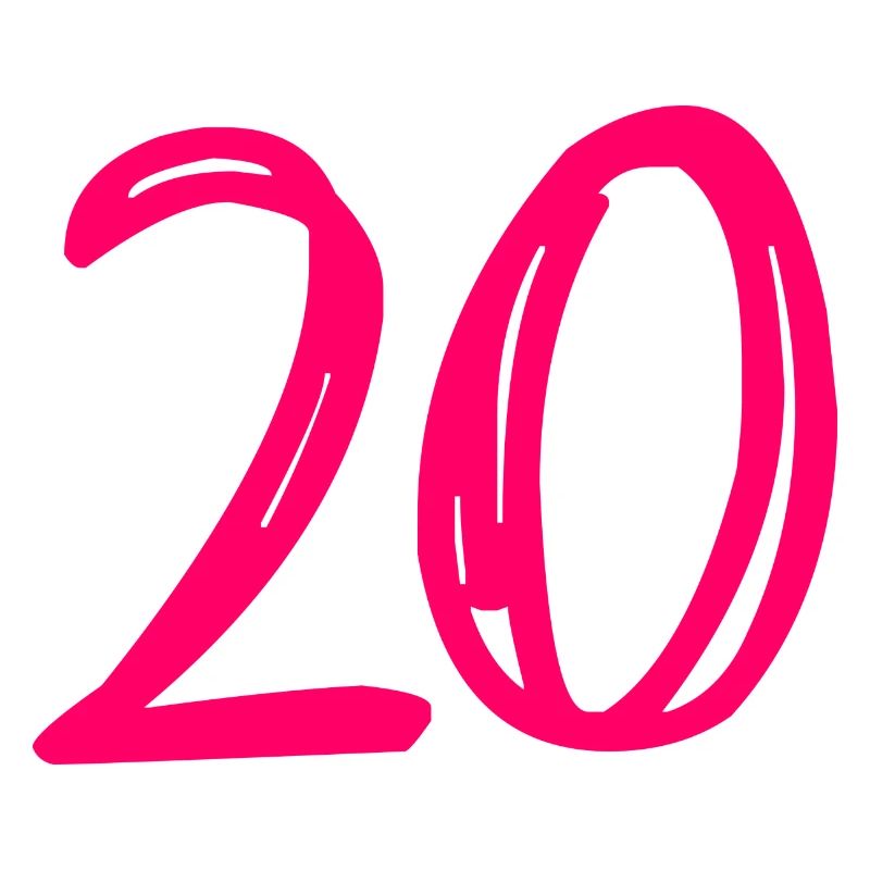 20 ANS. 20e ANNIVERSAIRE. ANNIVERSAIRE 20 ANS. 20