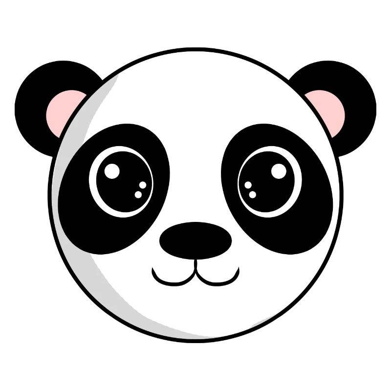 Panda Kopf
