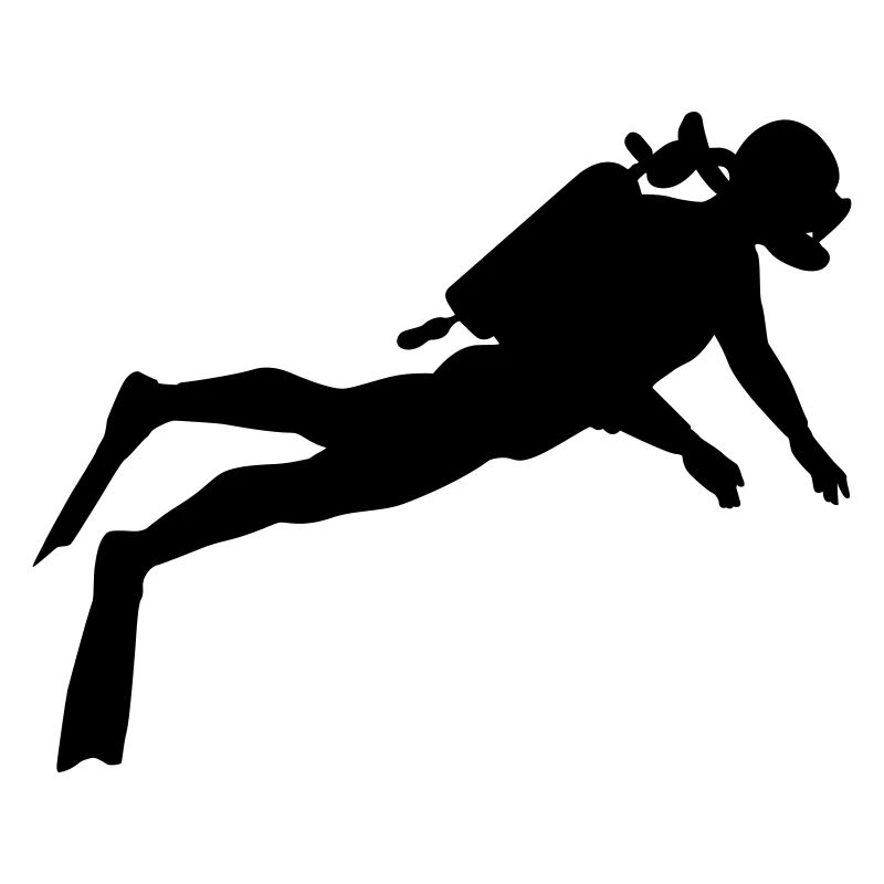 Diver Sport Exercise Gift Cool