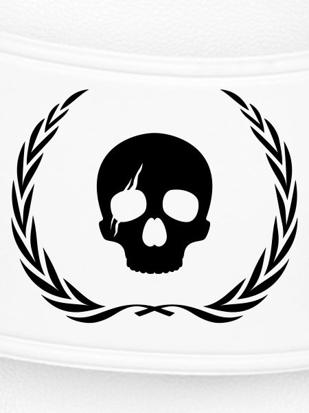 Skeleton Skull Wreath