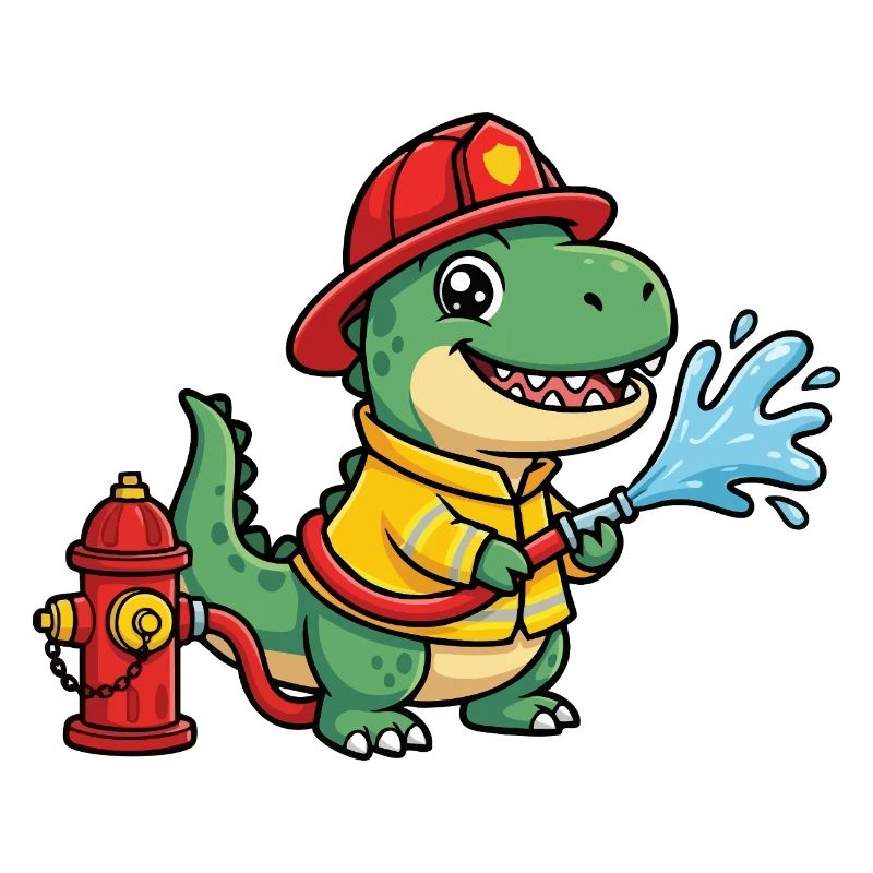 Dino Firefighter Hero