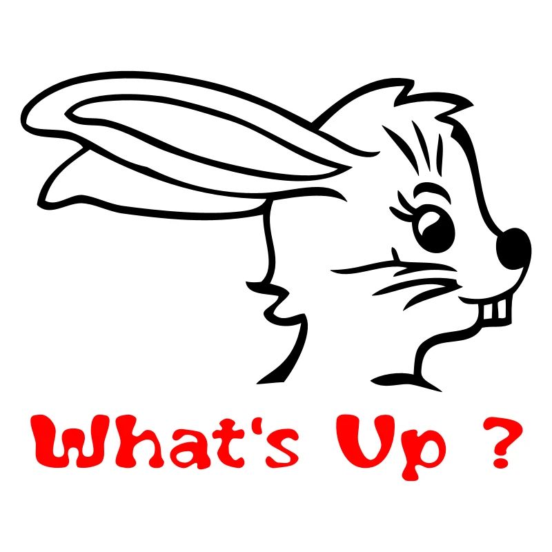 Rabbit in Easter stress