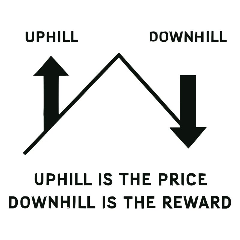 Gravity MTB : la montée est le prix, la récompense de la descente