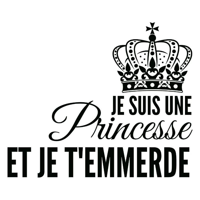 Princesse affirmée et rebelle